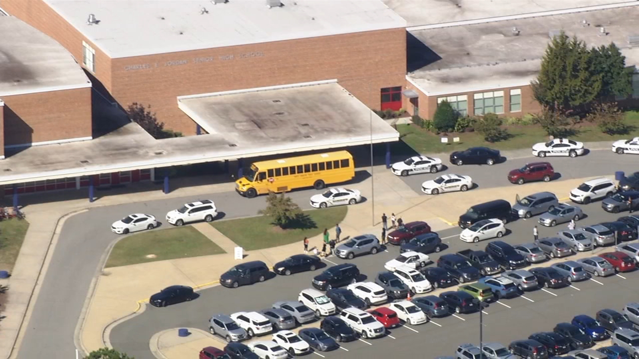 Jordan High School Lockdown: Gun on Campus; Durham, NC Police.
